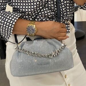 Michael kors small chain clutch crossbody